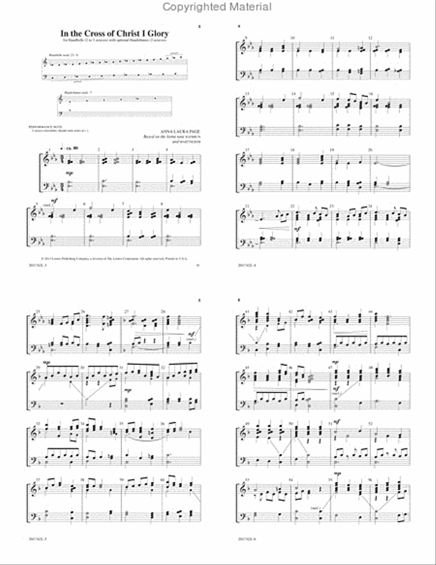 From the Cross to Resurrection 3-Octaves scores gallery preview page 2