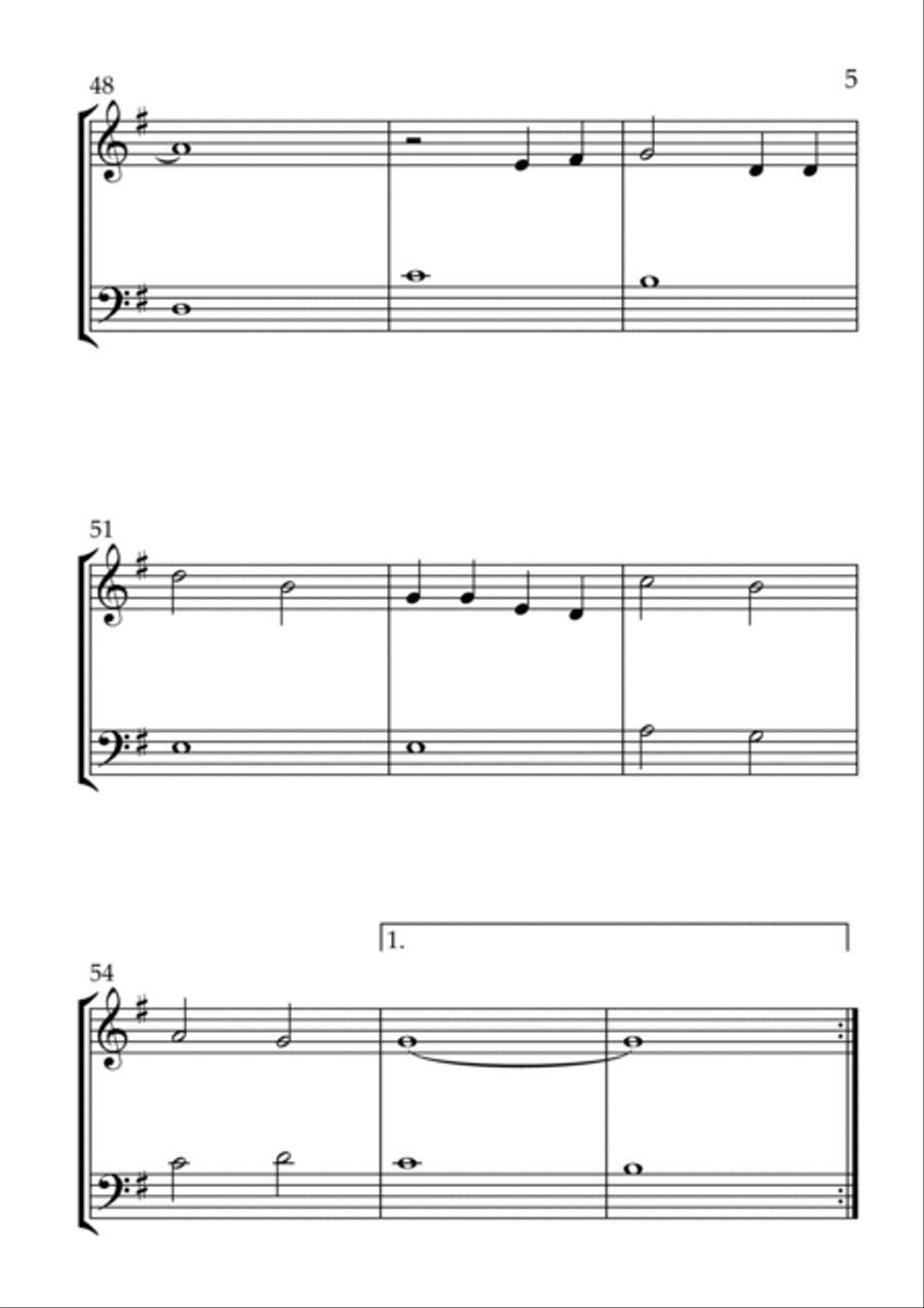 Can You Feel The Love Tonight Woodwind Duet scores gallery preview page 5
