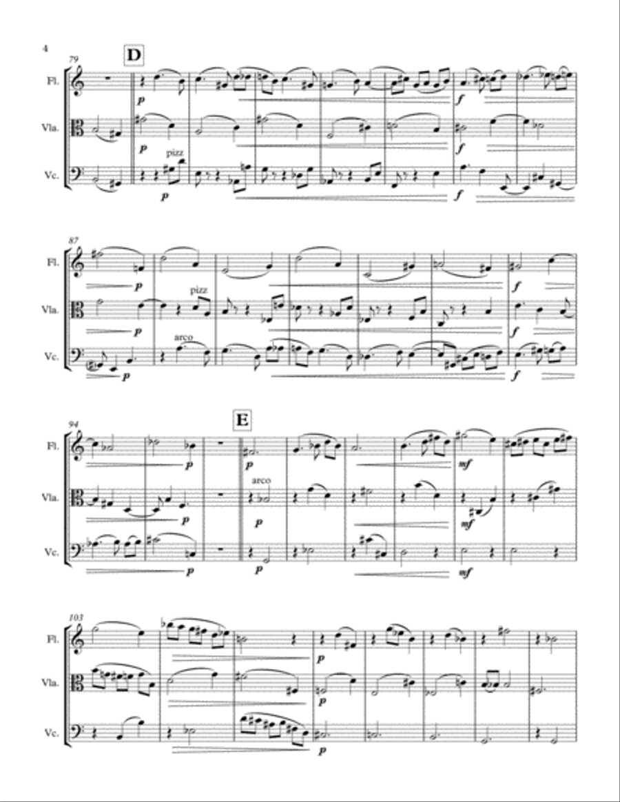 Sselefil (inspired by Eve) Small Ensemble scores gallery preview page 4