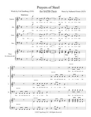 Prayers of Steel (Anthem for SATB Choir)