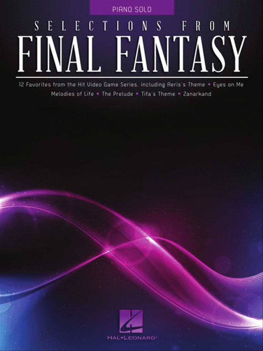 Selections from Final Fantasy Piano Solo scores gallery preview page 3