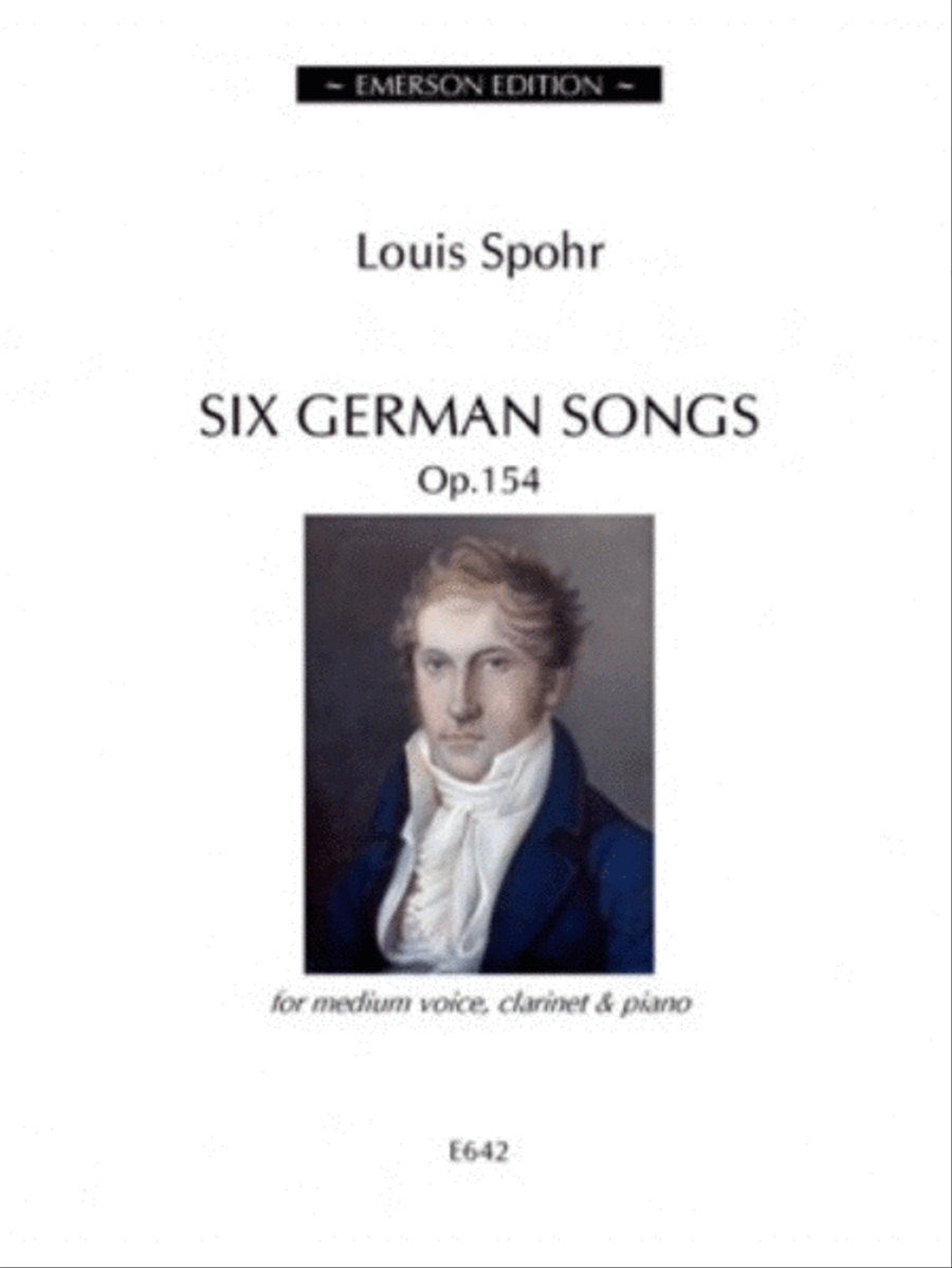 Six German Songs Six German Songs Medium Voice scores gallery preview page 1