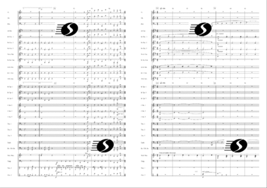 Irish Sketches Concert Band scores gallery preview page 6