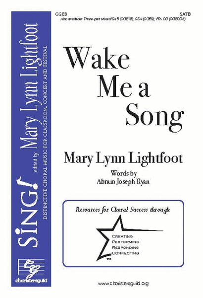Wake Me a Song (SATB) image number null