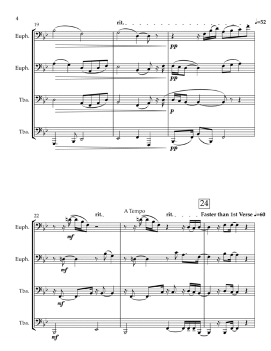 The Luckiest Euphonium scores gallery preview page 4