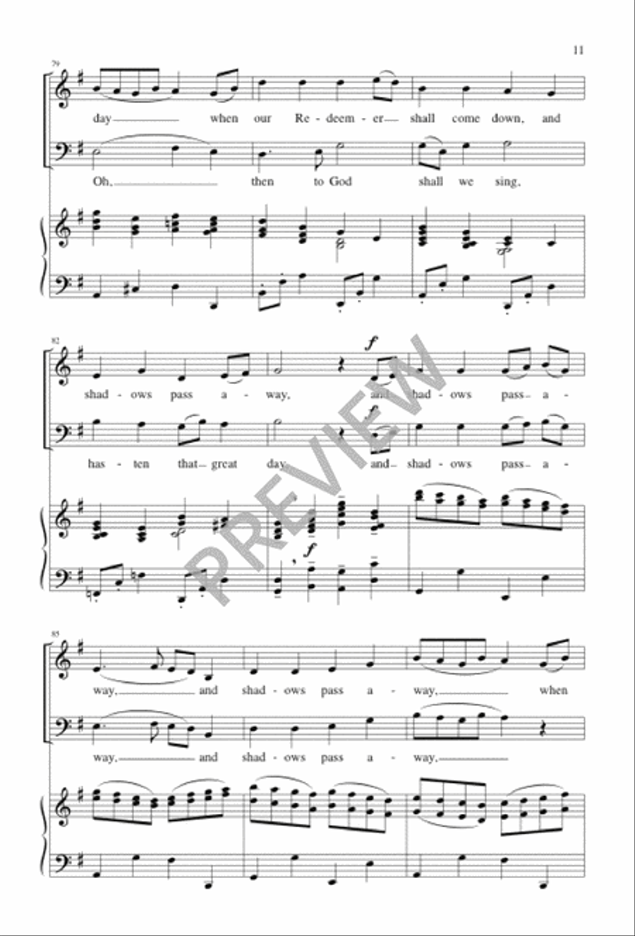Awake, My Heart Awake, My Heart 2-Part scores gallery preview page 11