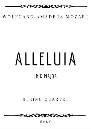 Mozart - Alleluia in D Major - Easy