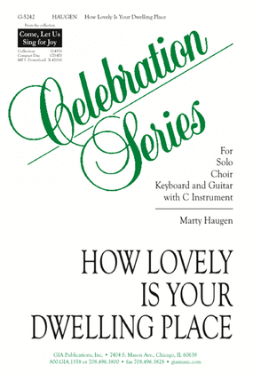 Book cover for How Lovely Is Your Dwelling Place