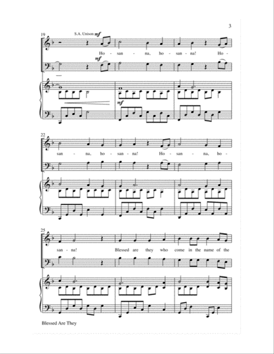 Blessed Are They 4-Part scores gallery preview page 4
