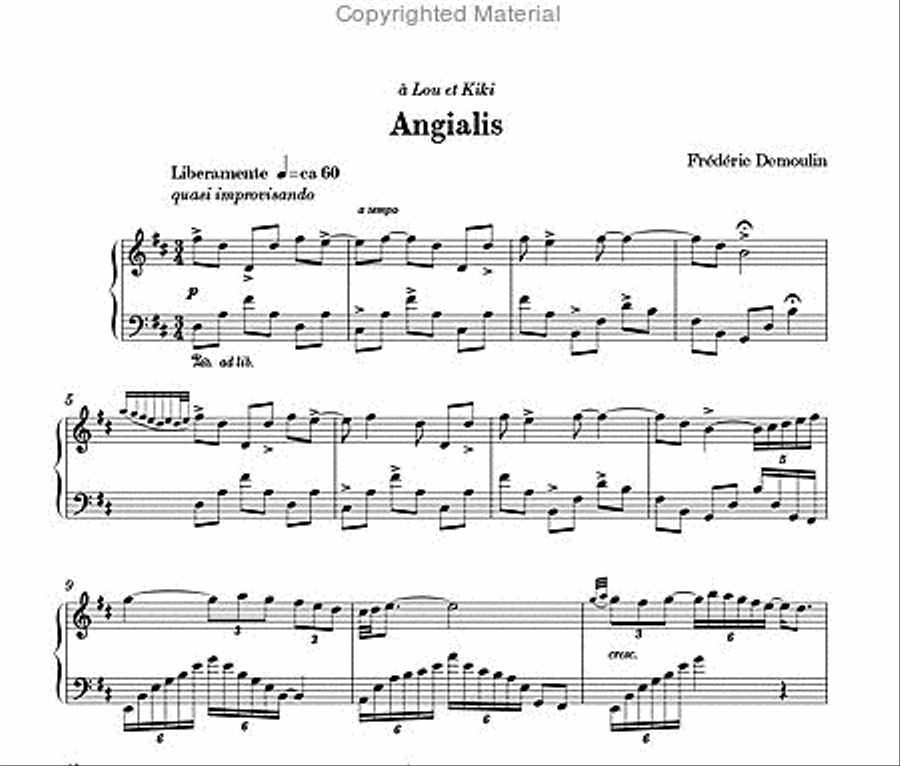 Angialis Piano Solo scores gallery preview page 2