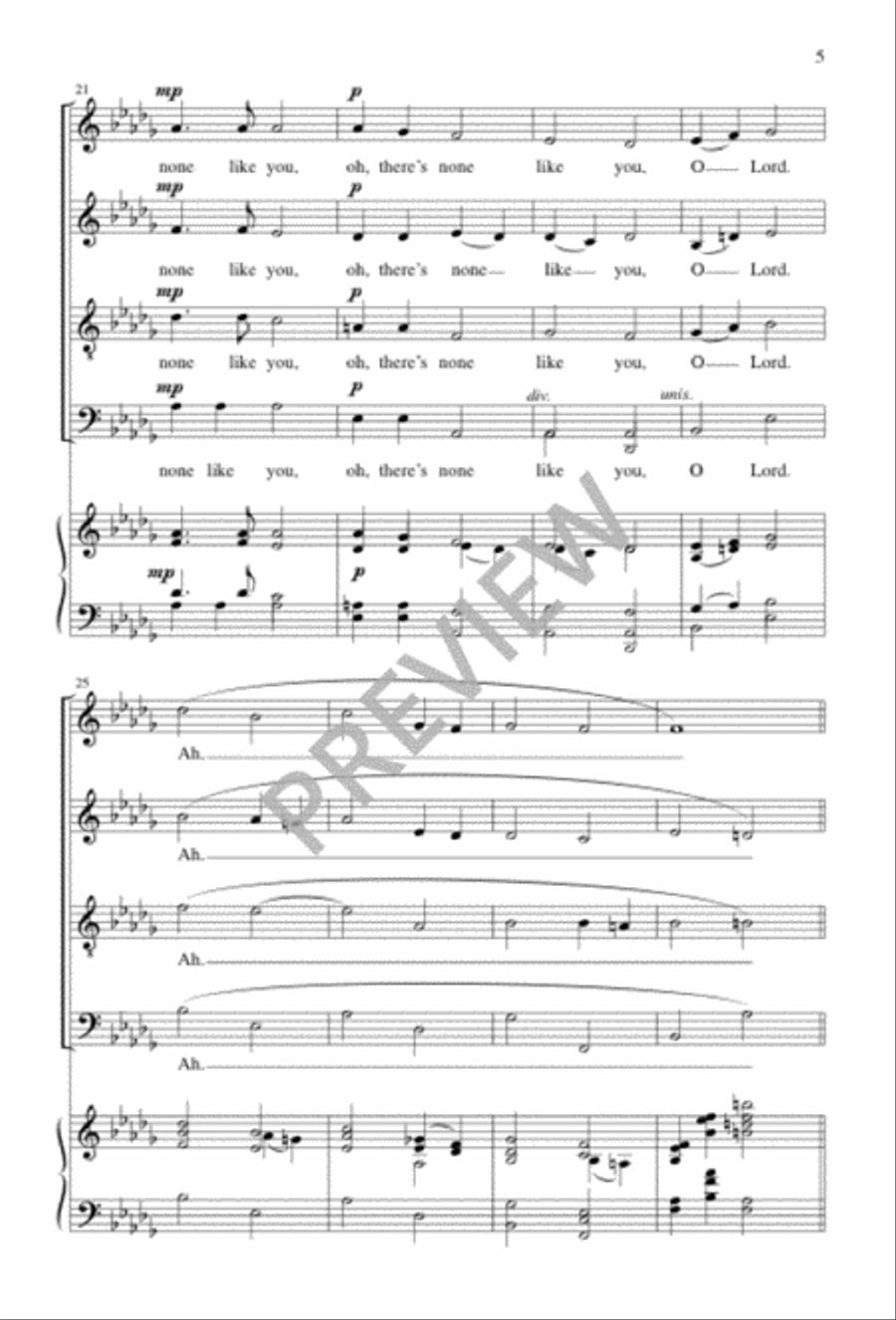 We Worship You We Worship You 4-Part scores gallery preview page 5