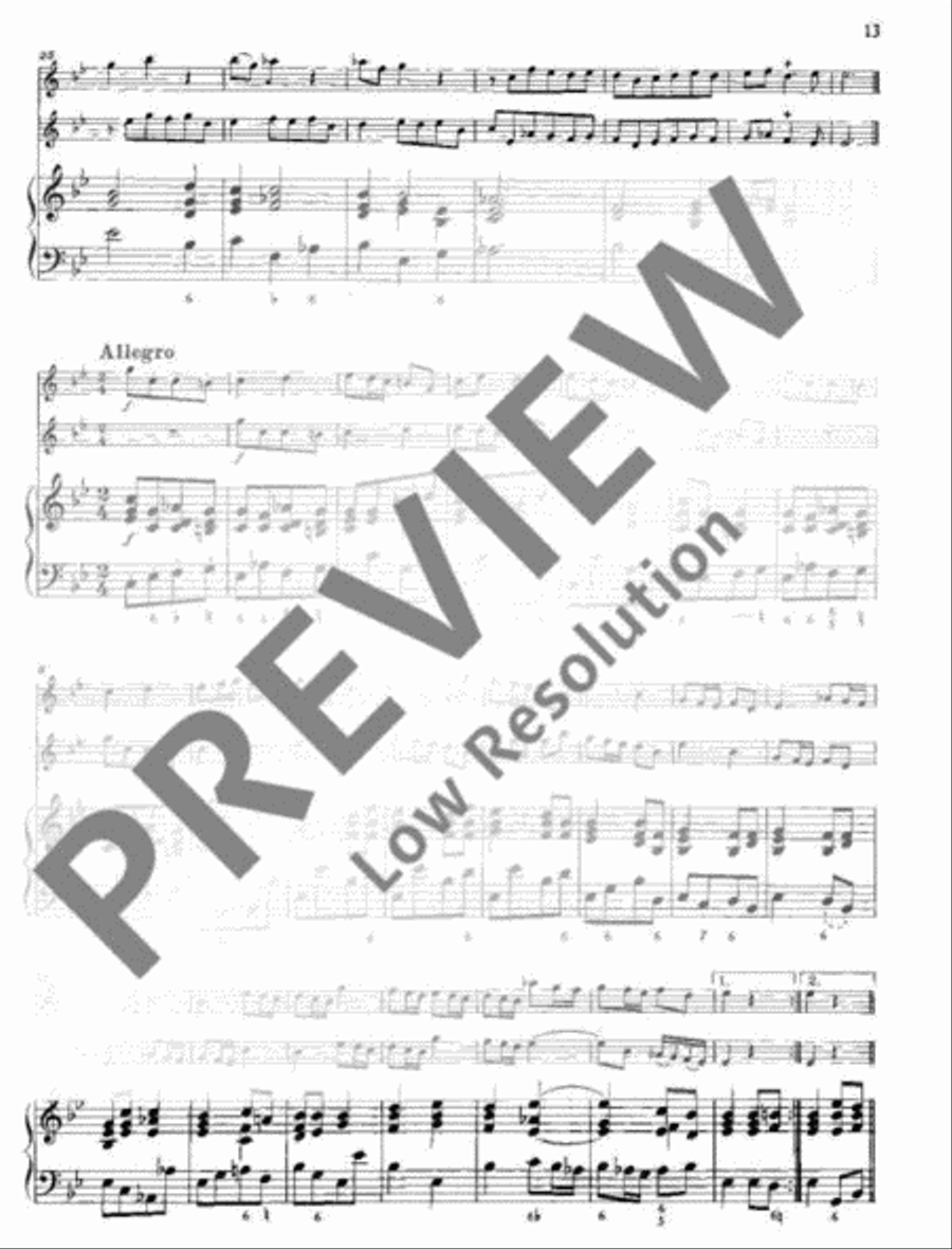 Six Sonatas Cello scores gallery preview page 14