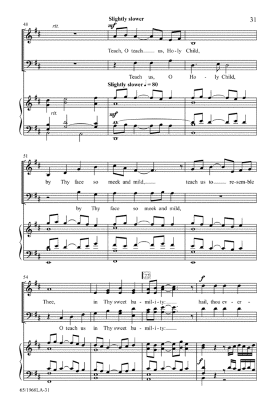 The Word Made Flesh The Word Made Flesh 4-Part scores gallery preview page 33