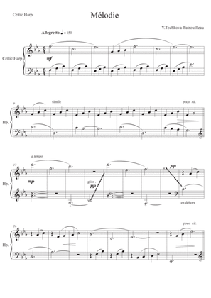 "Mélodie" harp solo