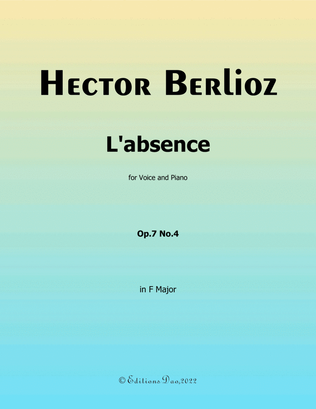 L'absence, by Berlioz, in F Major