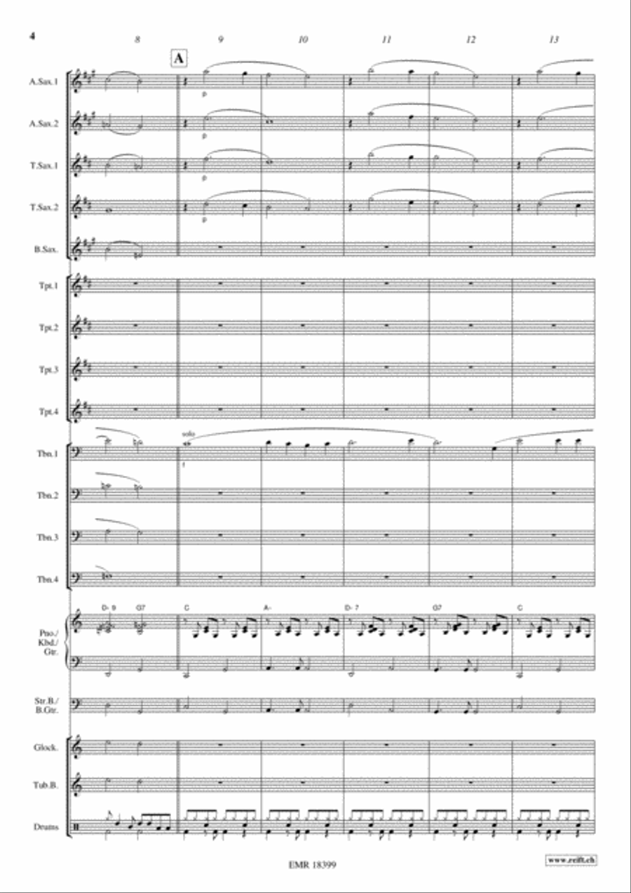 Christmas At Home Big Band scores gallery preview page 5