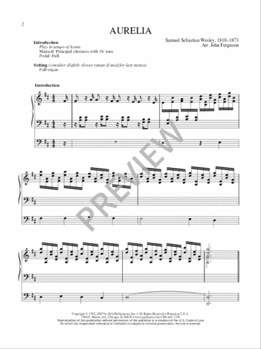 Hymn Harmonizations for Organ - Volume 5 Organ scores gallery preview page 5