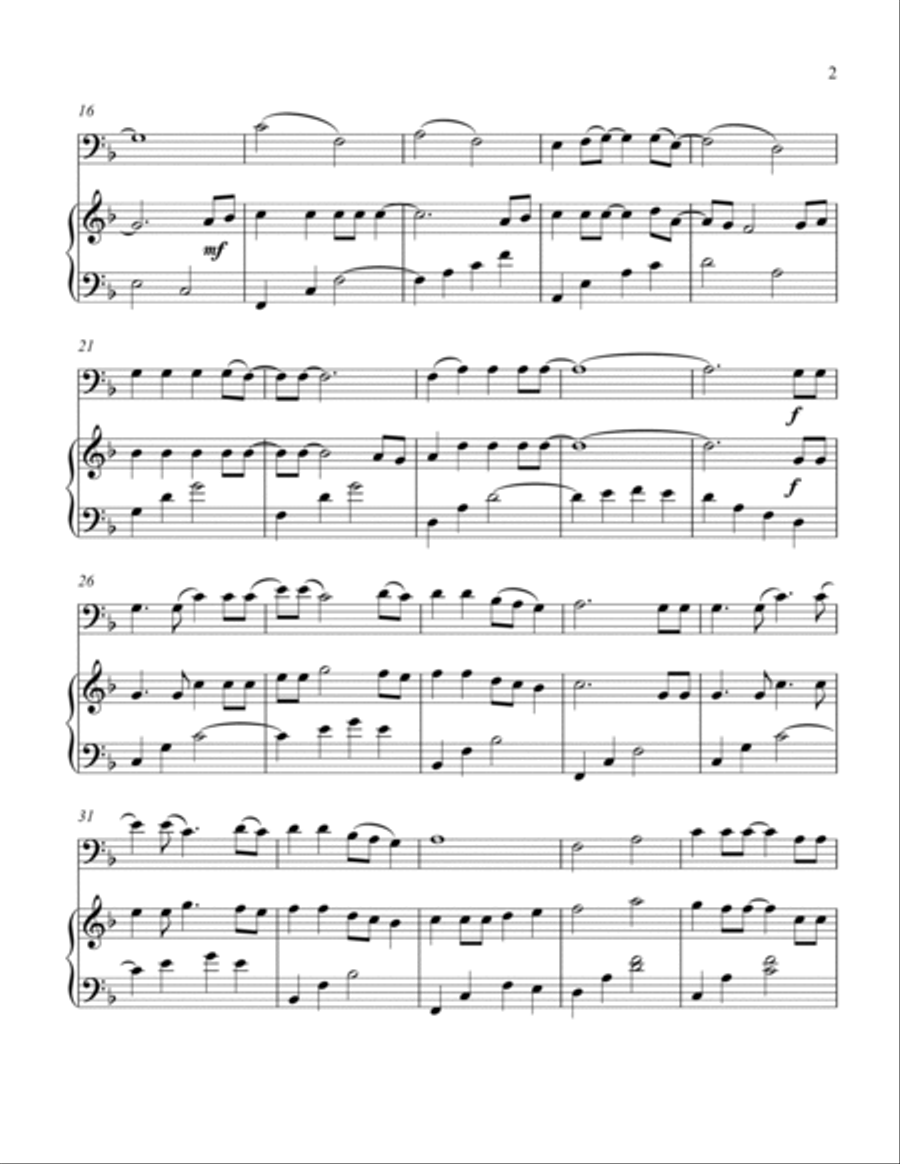 God Bless The U.S.A. Bassoon scores gallery preview page 3