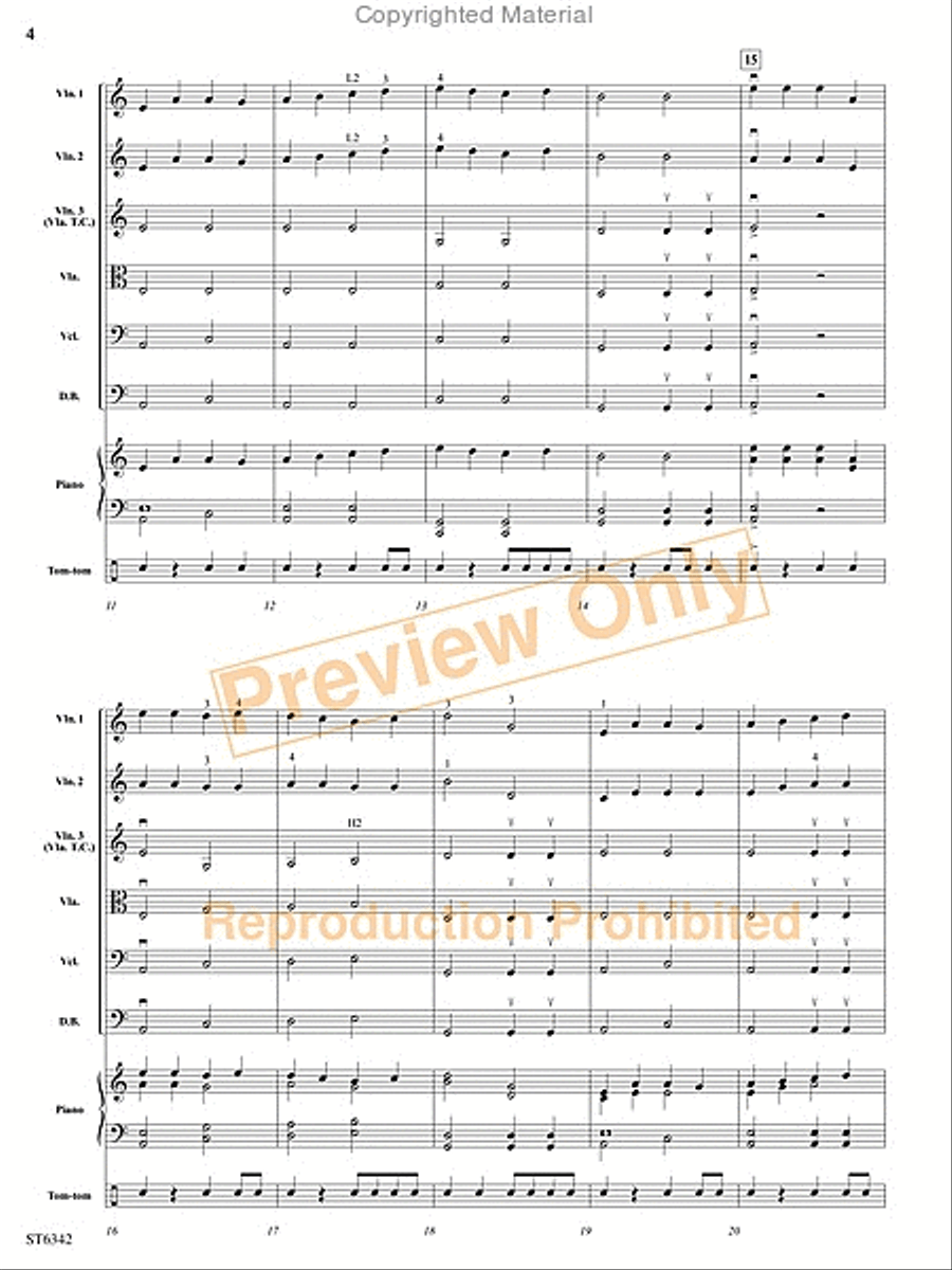 Viking String Orchestra scores gallery preview page 5