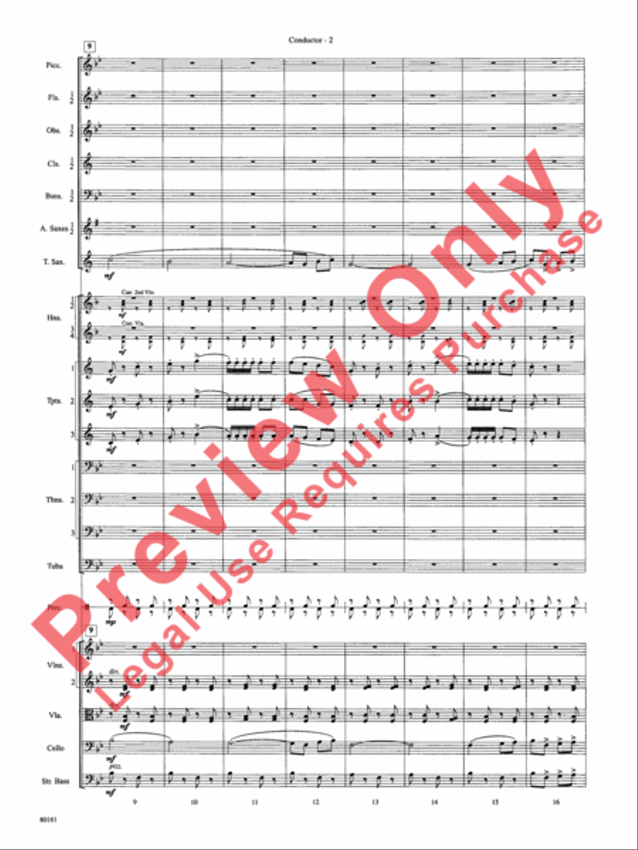 Bugler's Holiday Bugler's Holiday Full Orchestra scores gallery preview page 5