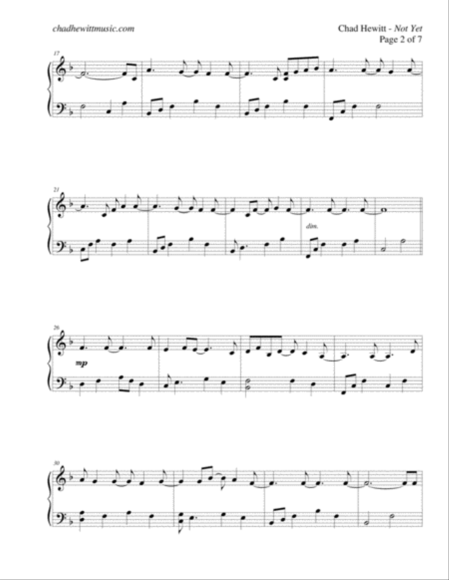Not Yet Piano Method scores gallery preview page 2