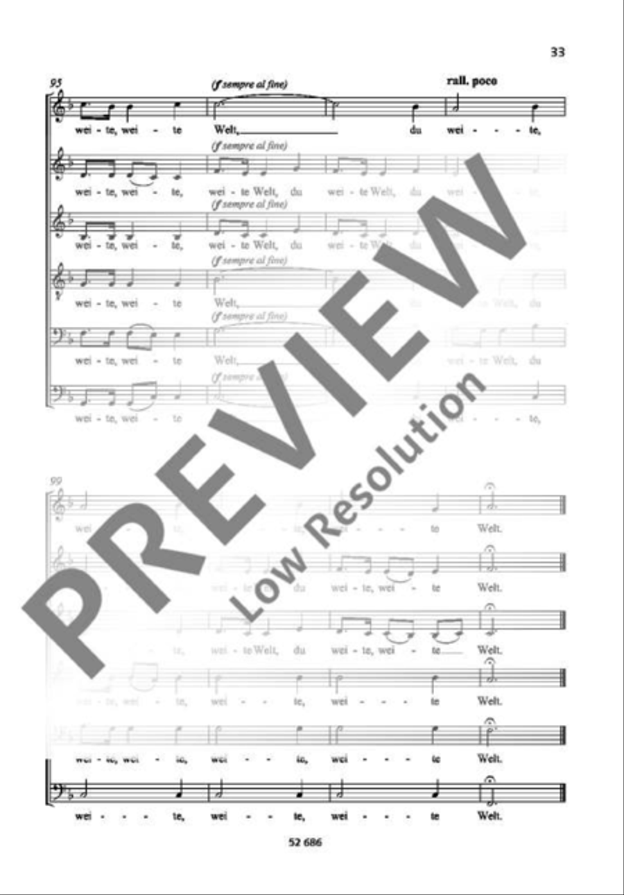 Der Mai ist gekommen Mixed Choir scores gallery preview page 12