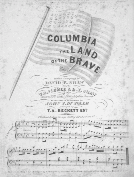 Columbia the Land of the Brave