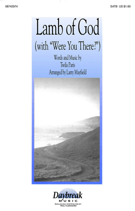 Book cover for Lamb of God (with “Were You There?”)
