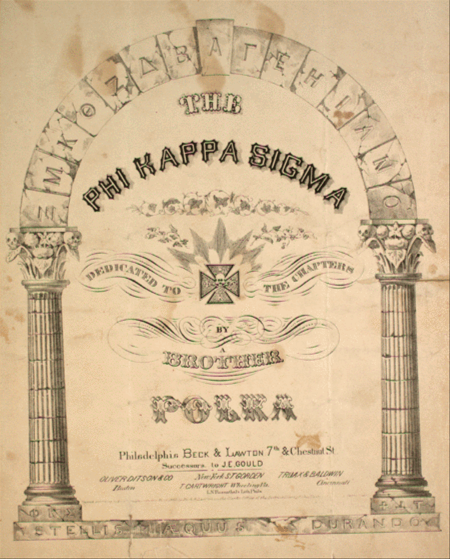 The Phi Kappa Sigma Polka Piano Solo scores gallery preview page 1