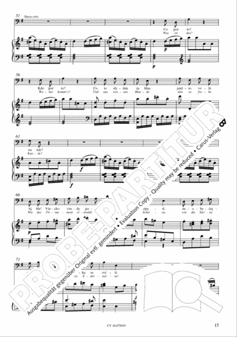 Missa pastoralis bohemica 4-Part scores gallery preview page 16