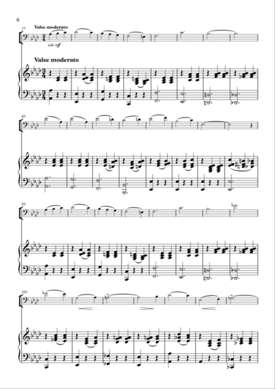 Overture - Oklahoma! Piano Trio scores gallery preview page 6