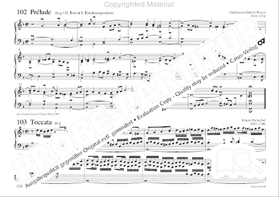 Organo pleno. Orgelstucke zum Ein- und Auszug Organ Solo scores gallery preview page 128