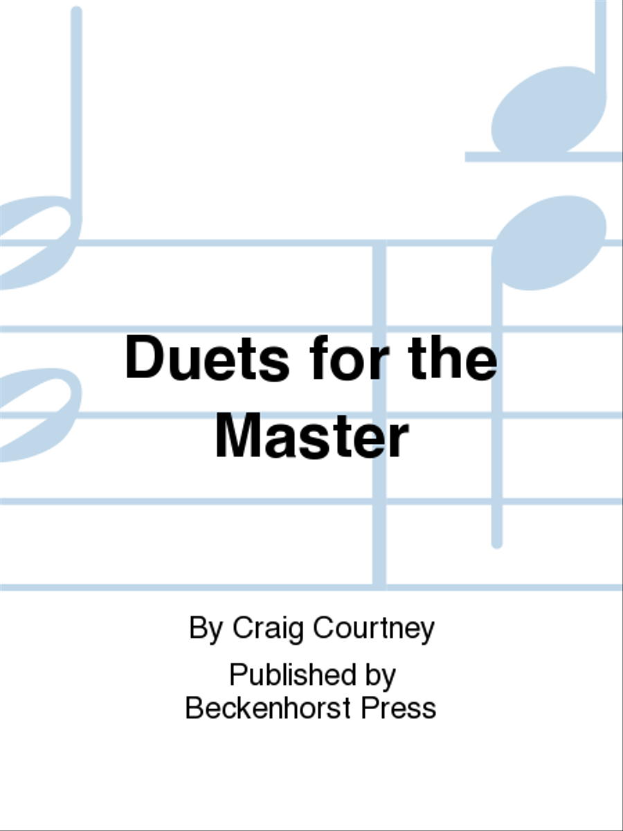 Book cover for Duets for the Master