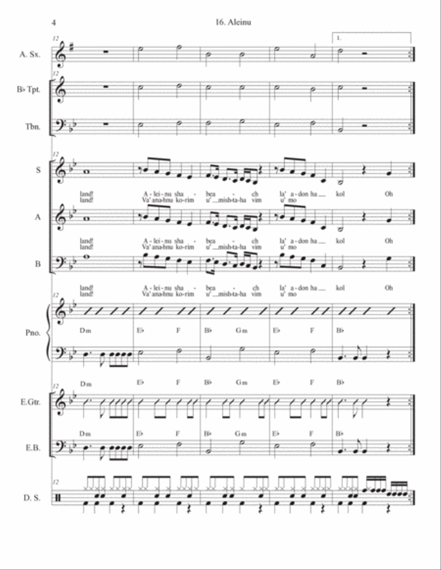I Want To Hold Your Hand Cover Band scores gallery preview page 4