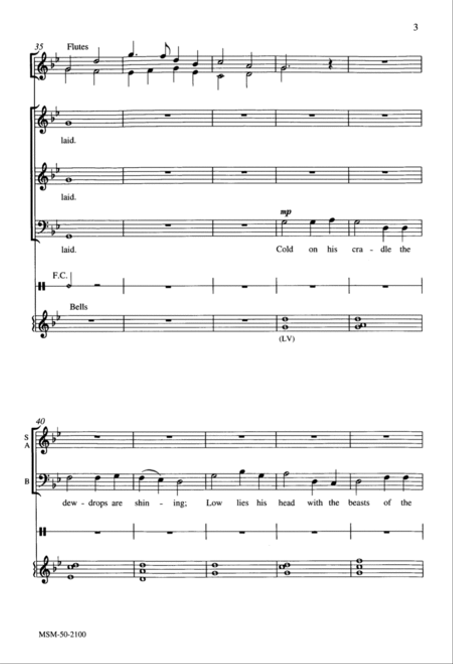 Star of the East 3-Part scores gallery preview page 3