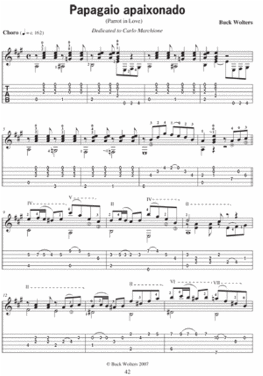 Popular Guitar Styles - Samba & Bossa Nova Guitar scores gallery preview page 4