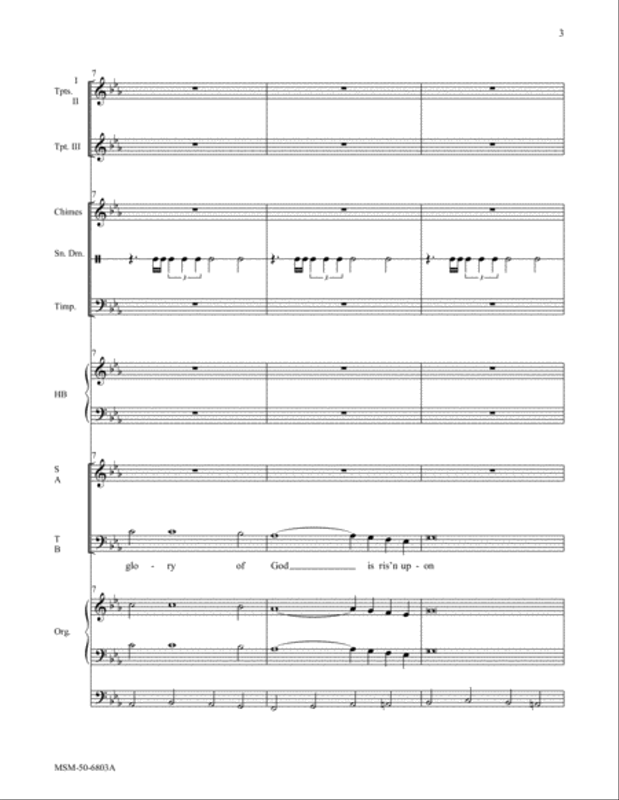 Arise and Shine! Choir scores gallery preview page 3