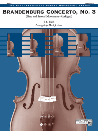 Book cover for Brandenburg Concerto No. 3