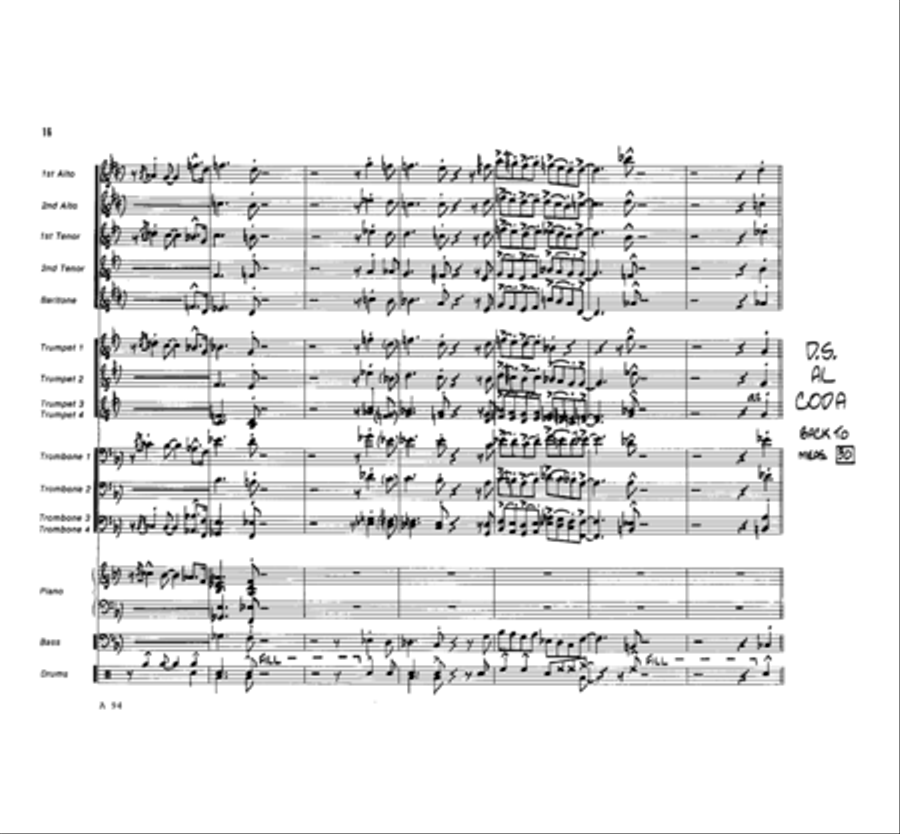 Storm Warning Storm Warning Jazz Ensemble scores gallery preview page 17