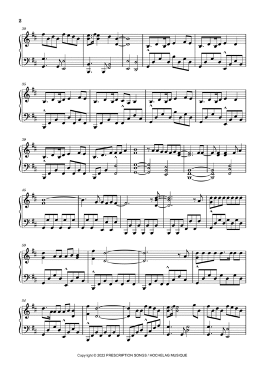 Infinity Piano Solo scores gallery preview page 2