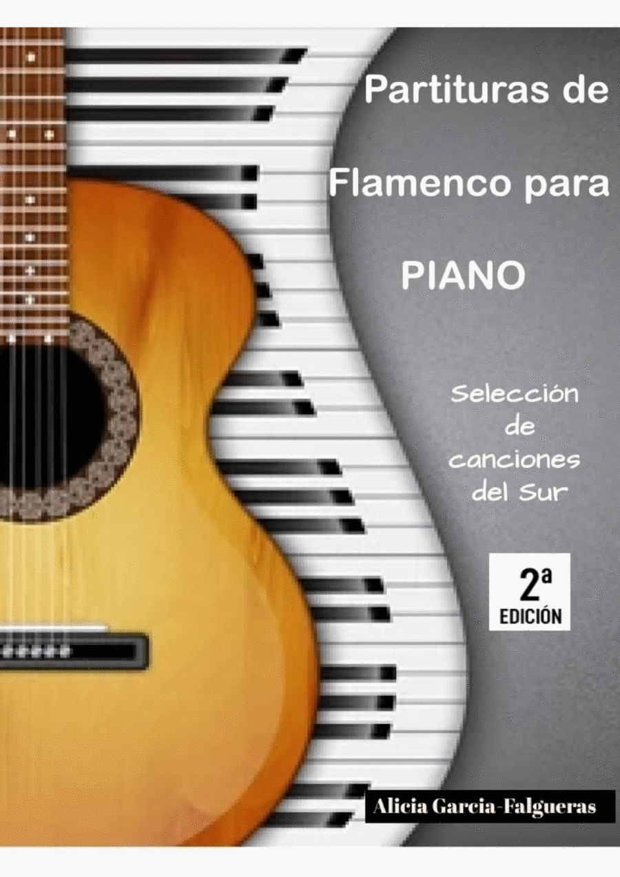 Partituras de Flamenco al piano Piano Solo scores gallery preview page 1