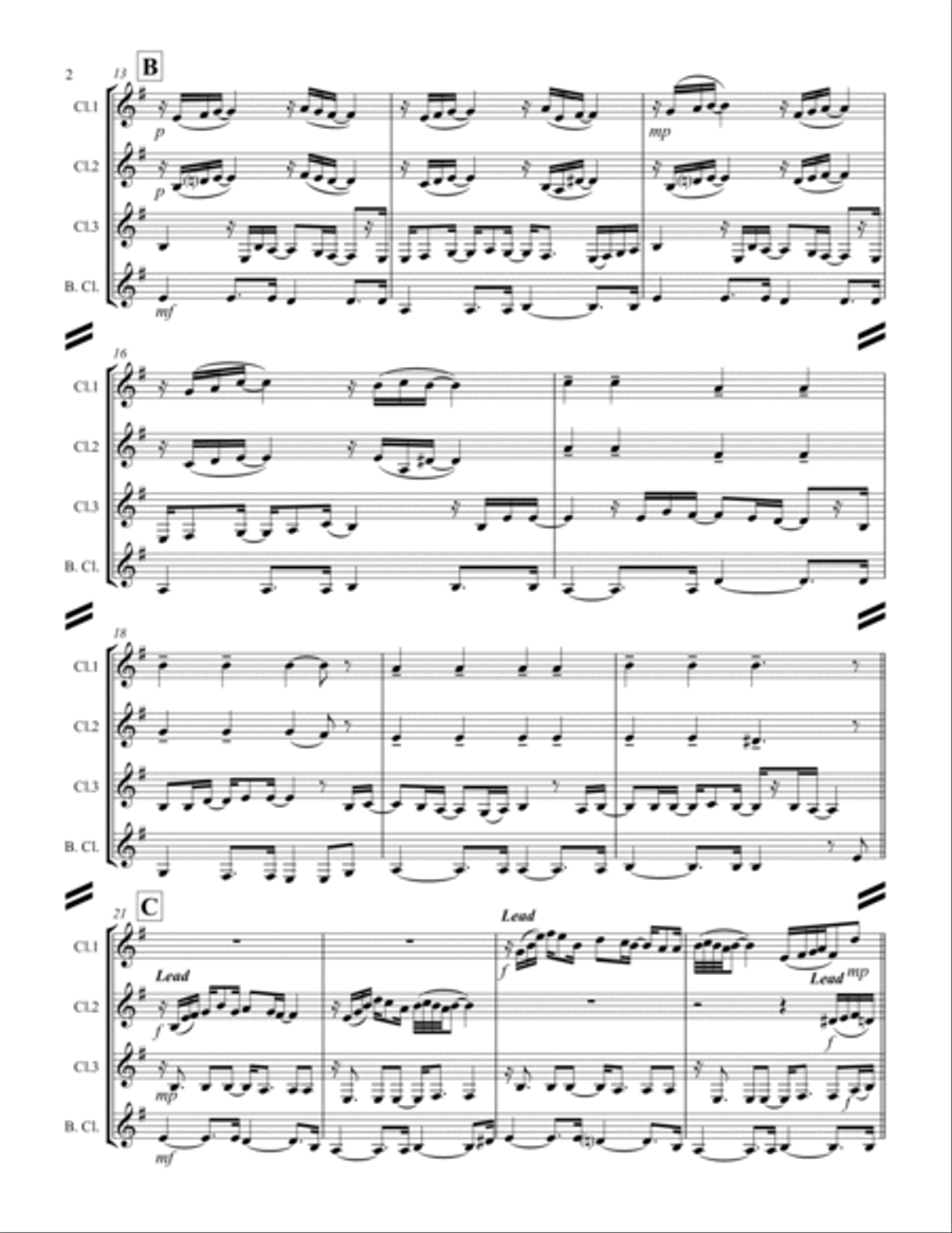 Mary, Did You Know? Woodwind Ensemble scores gallery preview page 3
