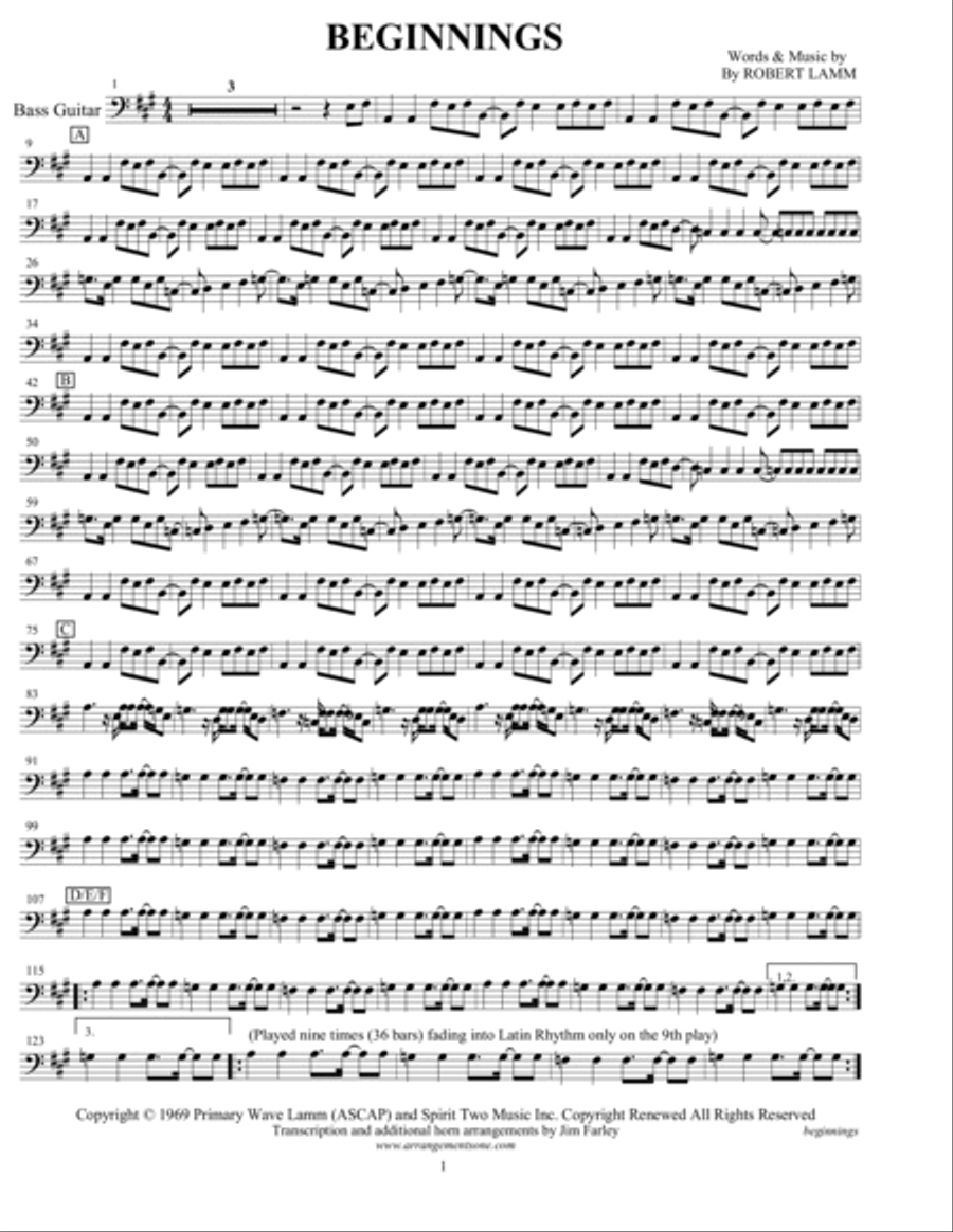 Beginnings Alto Saxophone scores gallery preview page 3