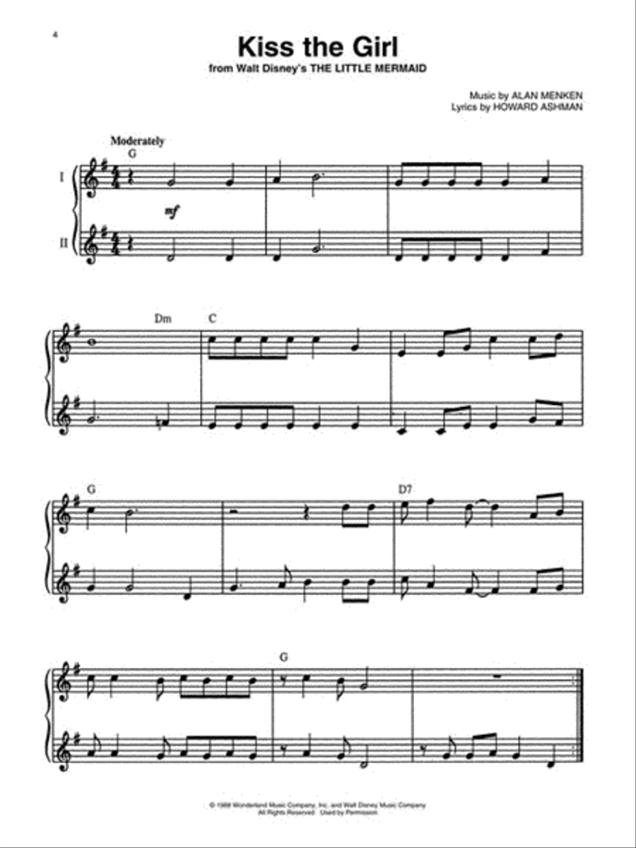 Disney Movie Favorites Recorder scores gallery preview page 2
