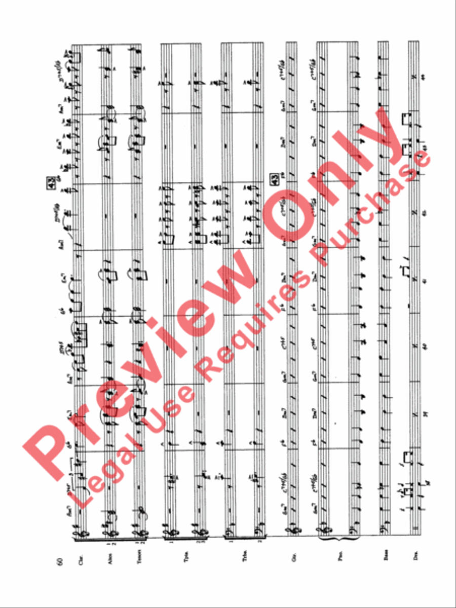 Original Big Band Sounds Big Band scores gallery preview page 61