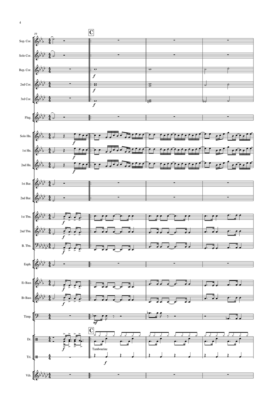 Take Me To Church Brass Ensemble scores gallery preview page 5