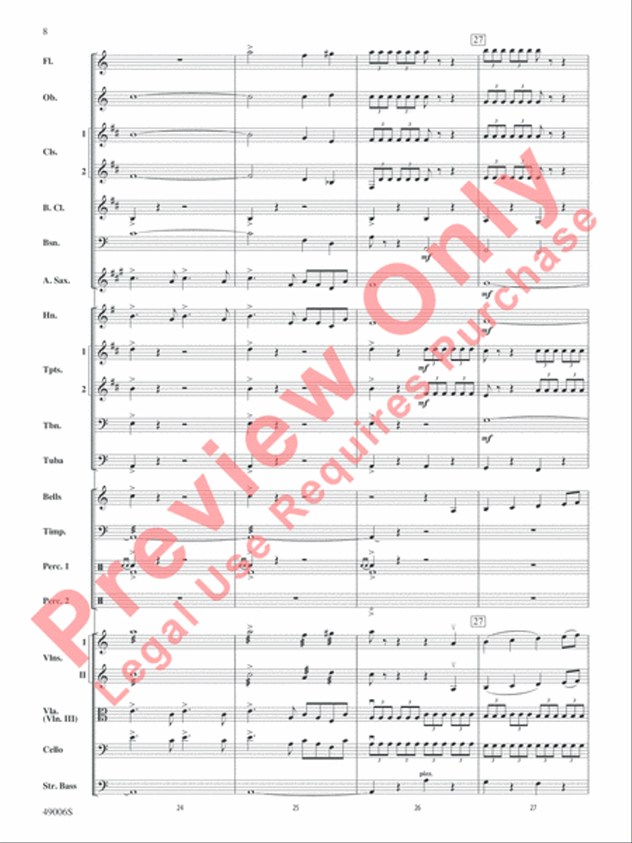 Swan Lake Full Orchestra scores gallery preview page 9