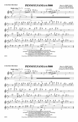 Pennsylvania 6-5000: Flute