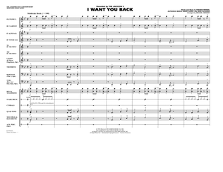 Book cover for I Want You Back - Full Score
