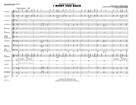 I Want You Back - Full Score image number null